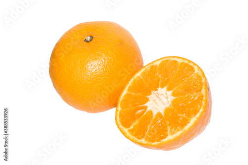 orange isolated on white background