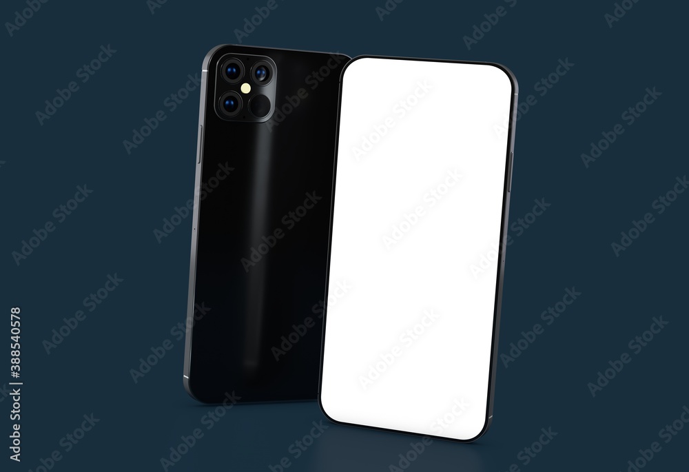 a digital smartphone device mobile phone 3d isolated a digital smartphone device mobile phone 3d isolated