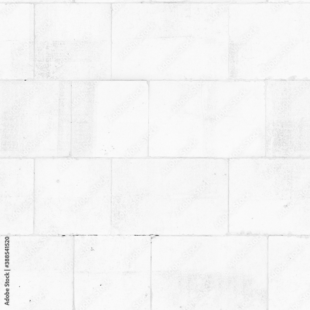 Fototapeta premium 8K floor tiles roughness texture, height map or specular for Imperfection map for 3d materials, Black and white texture