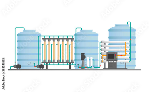 drinking water plant, water treatment