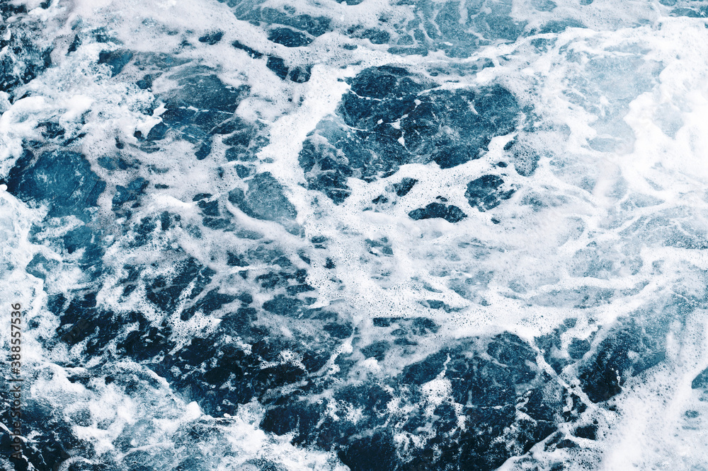 Ocean wave background. Bubble water backdrop. Turbulent sea texture. Messy water flow. Depth of the sea. Water foam surface backdrop. Ocean wave background. Bubble water backdrop. Turbulent sea texture. Messy water flow. Depth of the sea. Water foam surface backdrop.