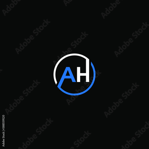 AH logo design