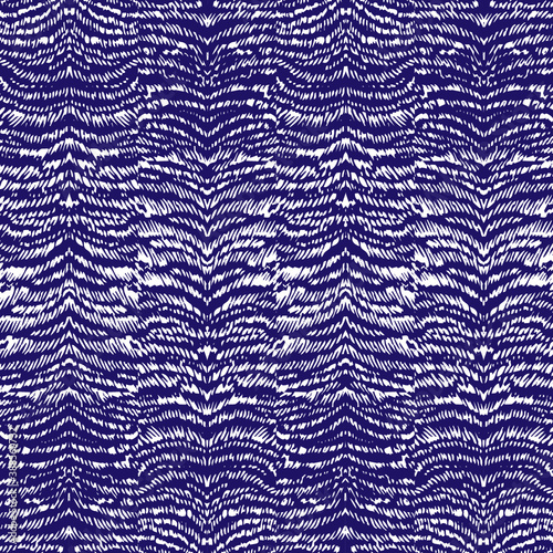 seamless pattern with waves