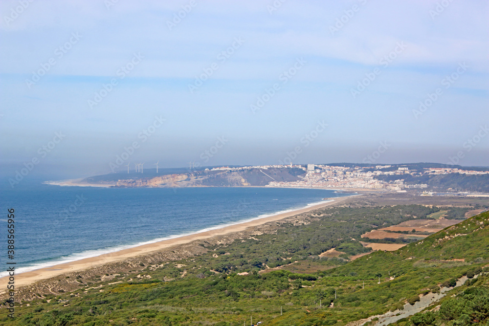 Salgado Beach and coast of Portugal	