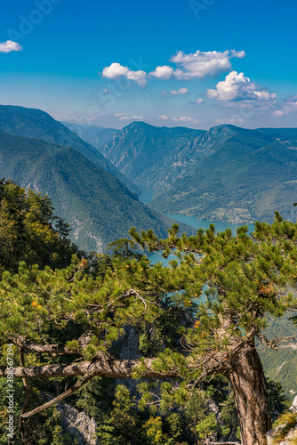 Perucac lake and river Drin...