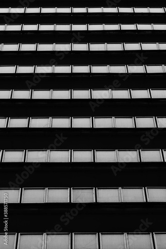 windows of a skyscraper