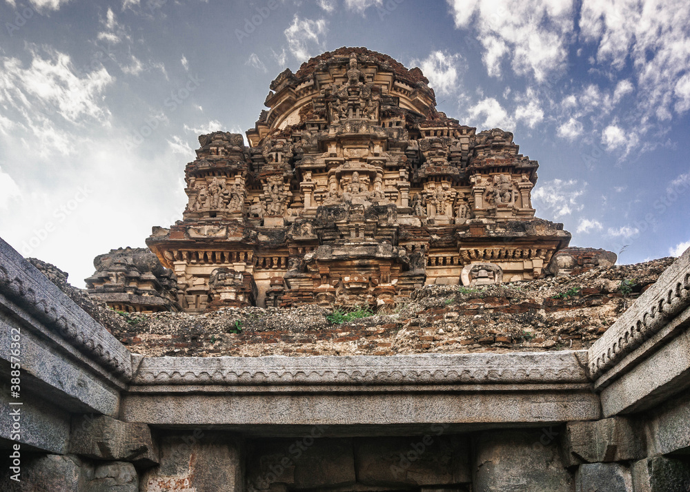 The Vittala Temple is located in Hampi and is considered the most magnificent and beautiful structure of the Vijayanagar Empire. The Vittala Temple is located in Hampi and is considered the most magnificent and beautiful structure of the Vijayanagar Empire.