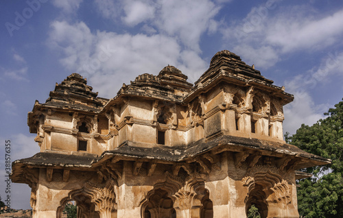 Lotus Mahal is one of the most famous architectural landmarks of Hampi © Roman
