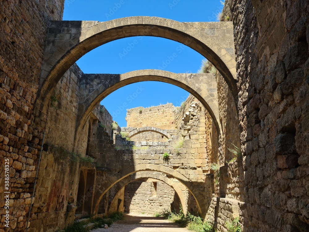 ancient stone arches