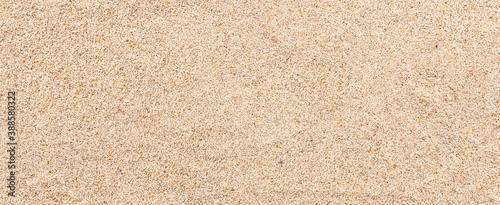 Quadro su tela Arrière-plan grains de sable de mer, sable fin de plage.