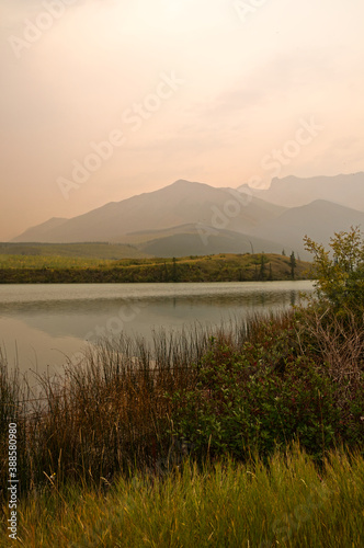 Talbot Lake on a Smoky Day © RiMa Photography