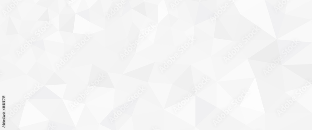 Abstract white geometric background