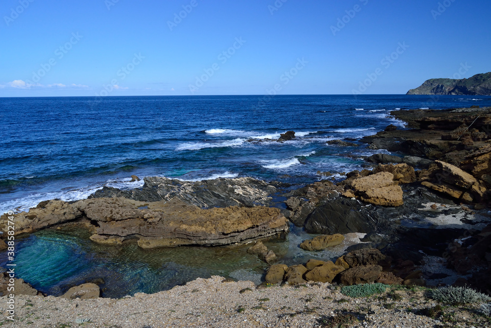 La costa di Porto Palmas