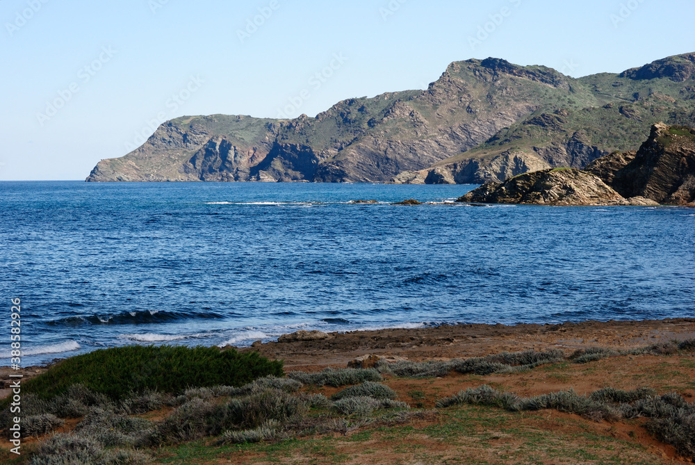 La costa di Porto Palmas La costa di Porto Palmas
