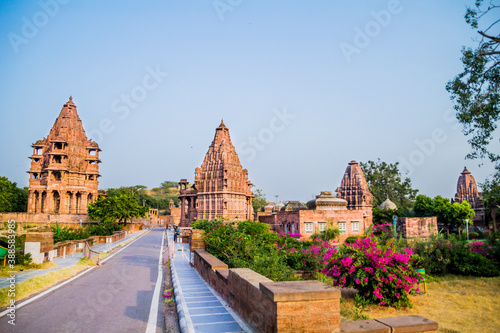 Temples of Mandore gardens, Jodhpur photo