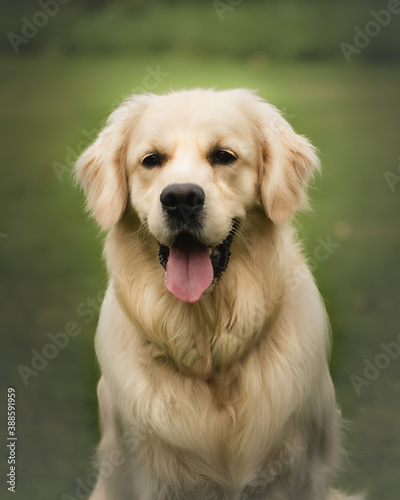 golden retriever dog © Mary