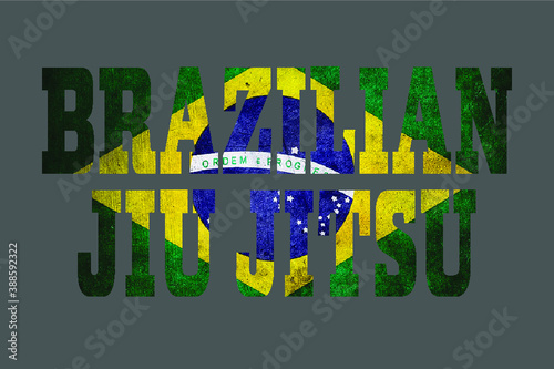 Brazilian Jiu Jitsu (BJJ) Flag