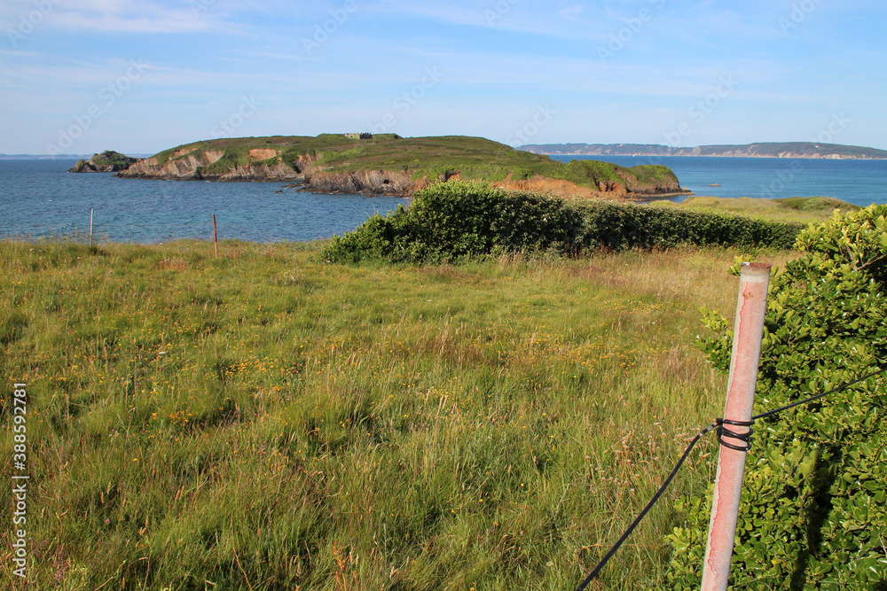 aber of crozon in brittany (france)