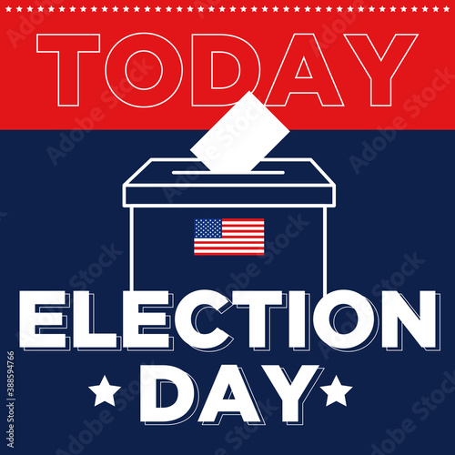 voting ballot box  Presidential Election US 2020