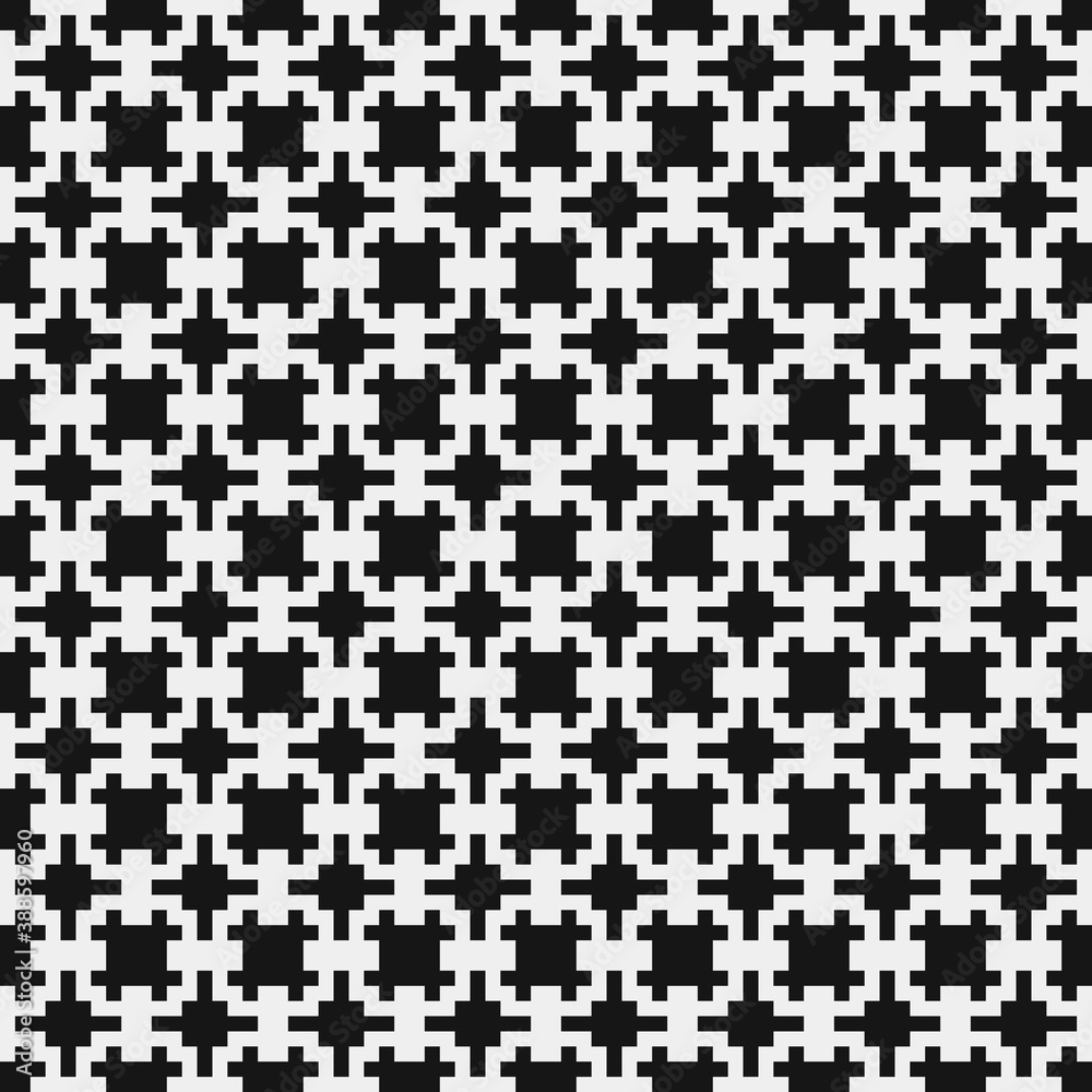 Abstract Cross Pattern Dots Logo generative computational art illustration