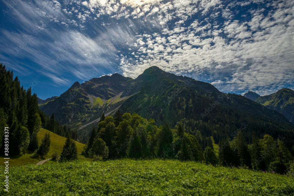 Obraz premium Kleinwalsertal - Österreich