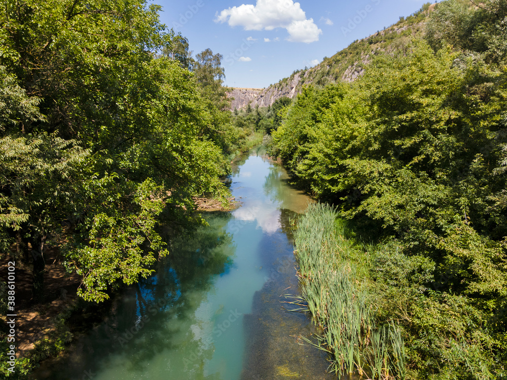 Iskar Panega Geopark along the Gold Panega River, Bulgaria Iskar Panega Geopark along the Gold Panega River, Bulgaria