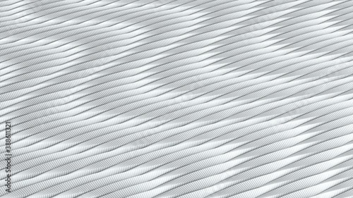 Seamless Loop of Minimal Patterns in Wavy Movements