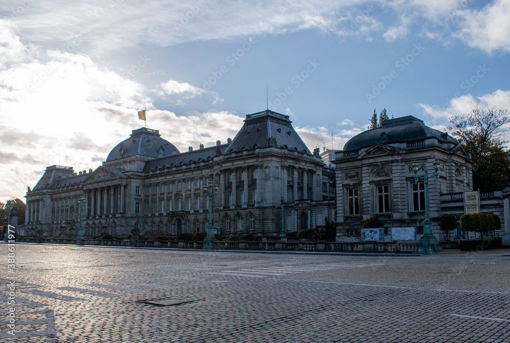 Royal Palace of Belgium in Brussels