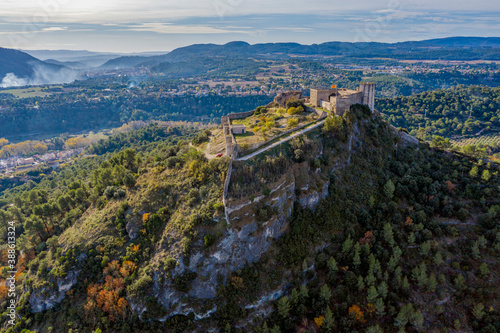 Castle located in the Pobla de Claramunt, Catalonia Spain