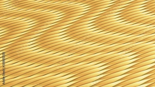 Seamless Loop of Minimal Patterns in Wavy Movements