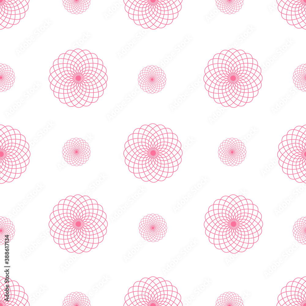 seamless pattern with circles seamless pattern with circles
