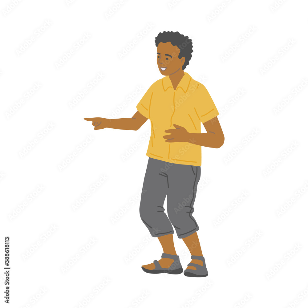 Bad bully behavior of the kid boy a cartoon isolated vector illustration Bad bully behavior of the kid boy a cartoon isolated vector illustration