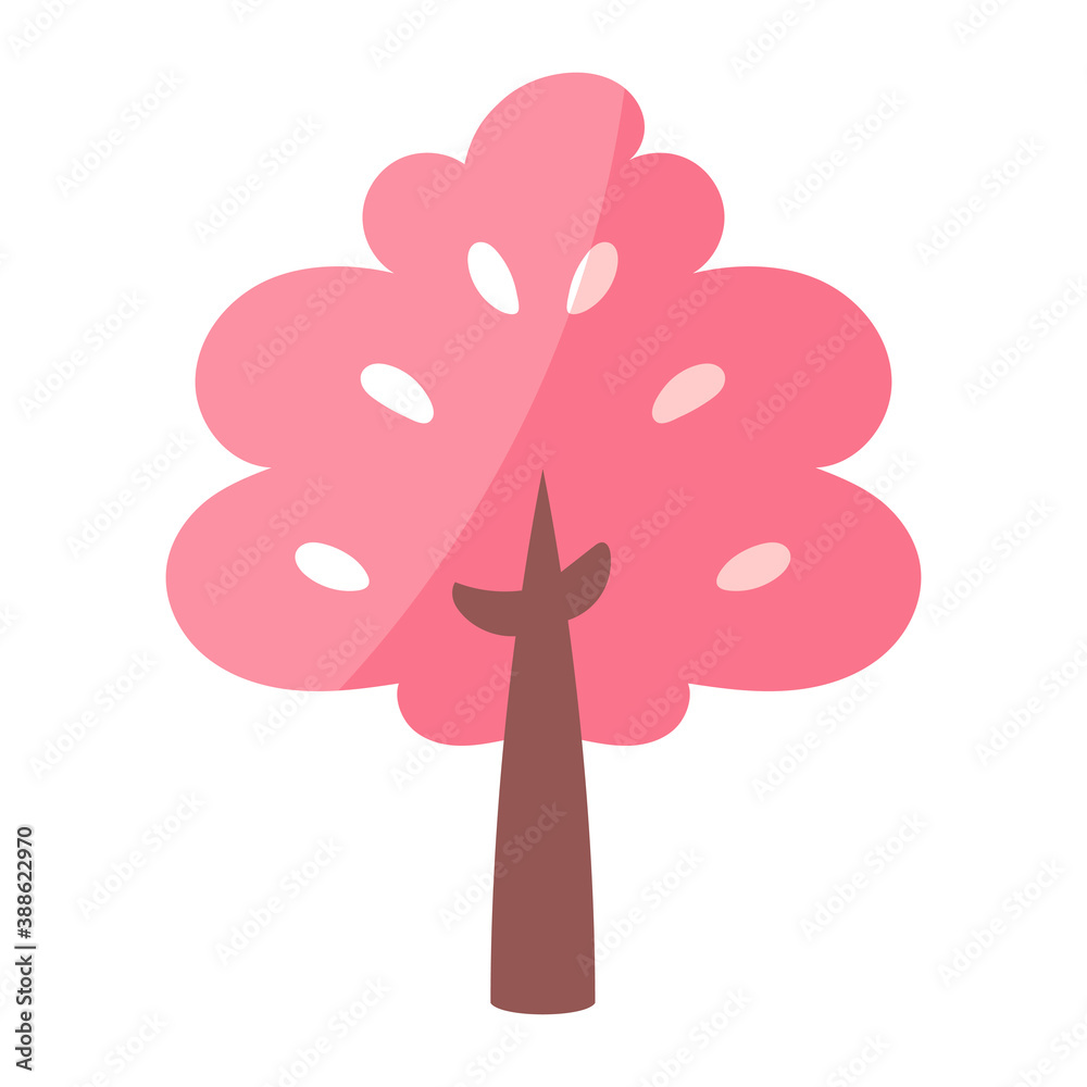 Isolated tree icon. Nature icon - Vector illustration Isolated tree icon. Nature icon - Vector illustration
