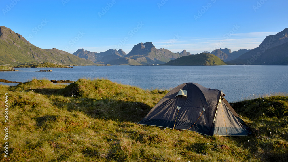 Exploring Northern Norway with tent