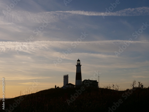 Early morning  sunrise sky  light house