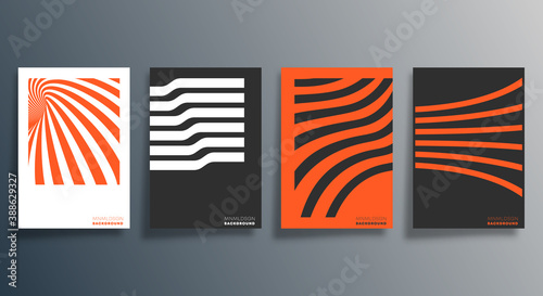 Minimal geometric design for flyer, poster, brochure cover, background, wallpaper, typography or other printing products. Vector illustration