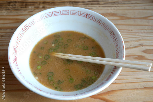中華そばの完食