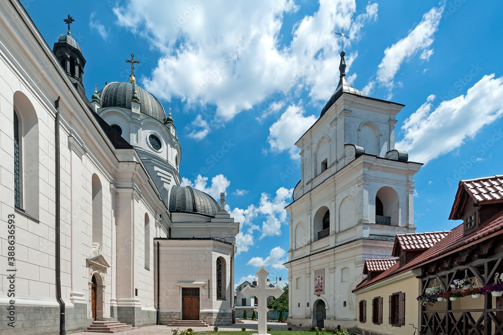 The monastery of Basilian fathers in Zhovkva town near Lviv in Ukraine