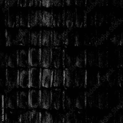 8K roof slate tiles roughness texture, height map or specular for Imperfection map for 3d materials, Black and white texture