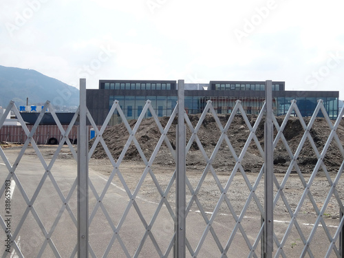 Photography 建築用地の柵