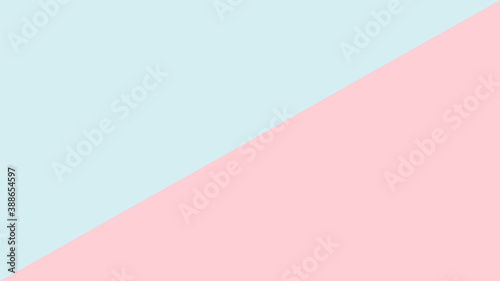 pink blue color pastel soft for background, simple pink pastel and light blue in top view, minimalism flat two tone soft color for banner background