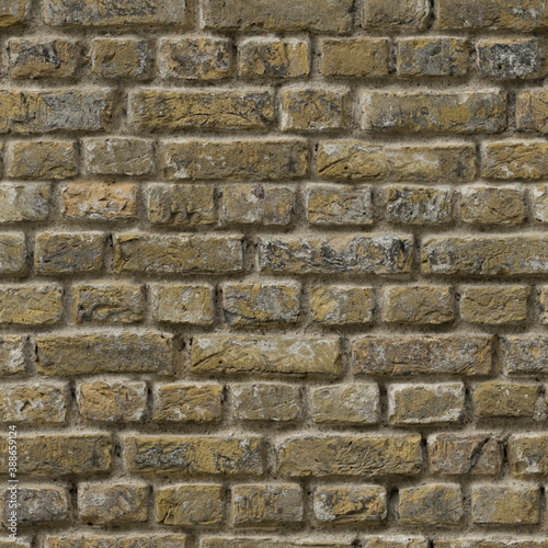 8K brick wall Diffuse and Albedo map for 3d materials