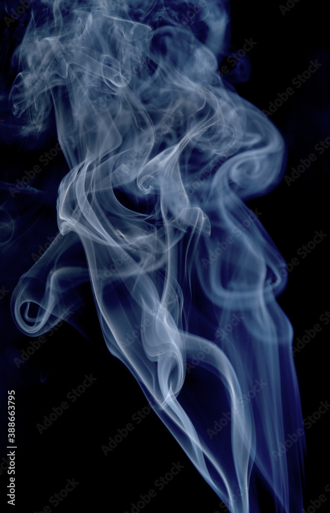 Abstract Smoke Texture Colorful Isolated Black Background. Abstract Smoke Texture Colorful Isolated Black Background.