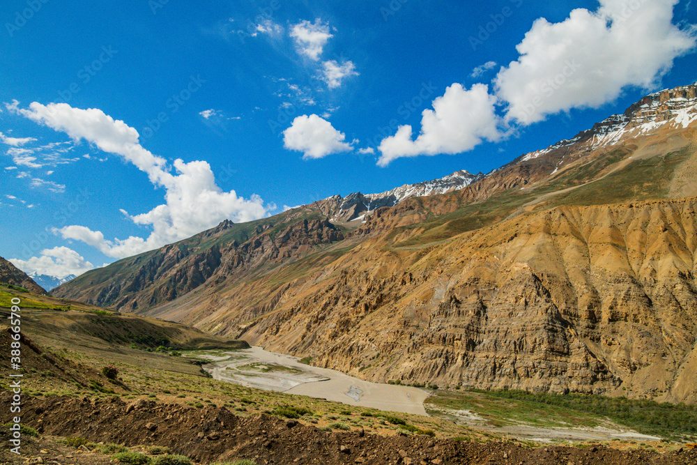 Various views of the Spiti Valley