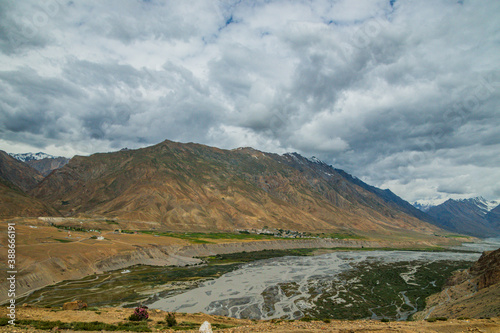 Various views of the Spiti Valley