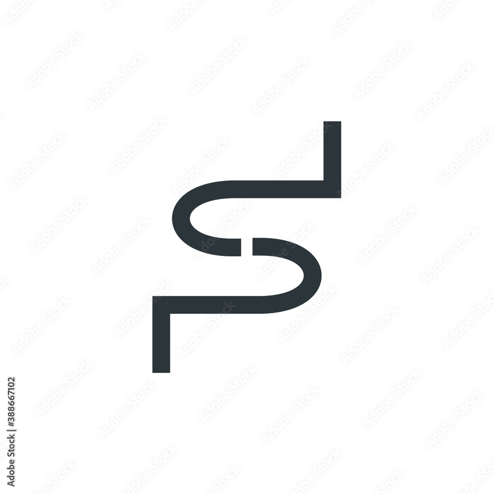 Letter s logo design vector Letter s logo design vector