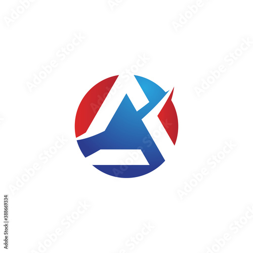 Free Download A Letter Logo Template - GFXLoad