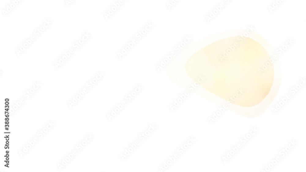 Watercolor light paint abstract animated looped seemless banner as background or footage for presentation, website, intro, lyrics video, wedding  slideshow or birthday video template. Space for text