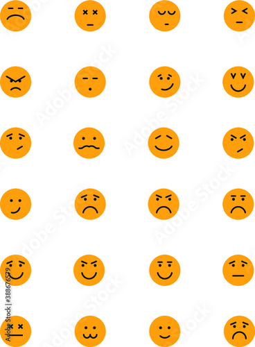 
Smiley Colored Vector Icons 
