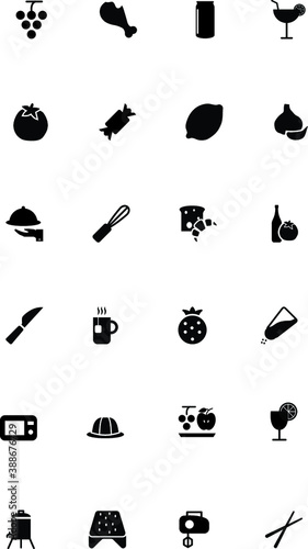 
Food Vector Icons 
